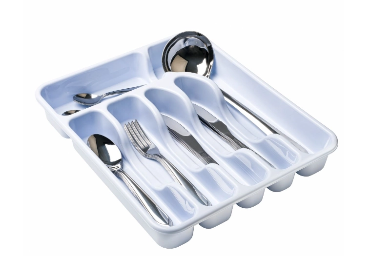 Porta Talheres Ctpa Branco 6 Divis