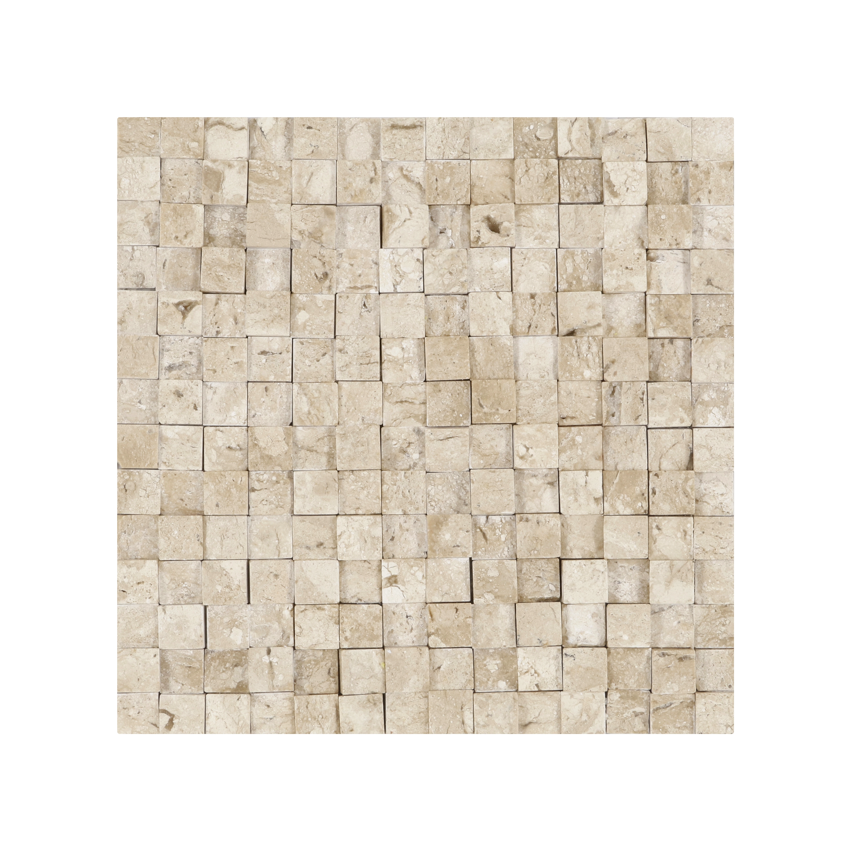 Mosaico Mármore Acetinado Cameron 28x28cm Trento Marmi