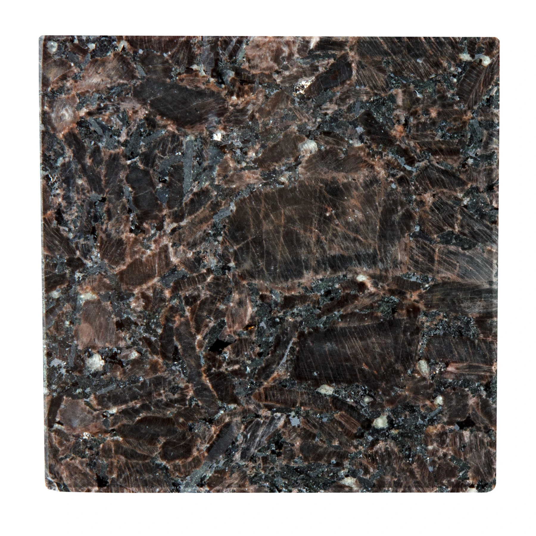 Tozeto Mármore Brilhante Marrom 7x7cm Forti Marmi