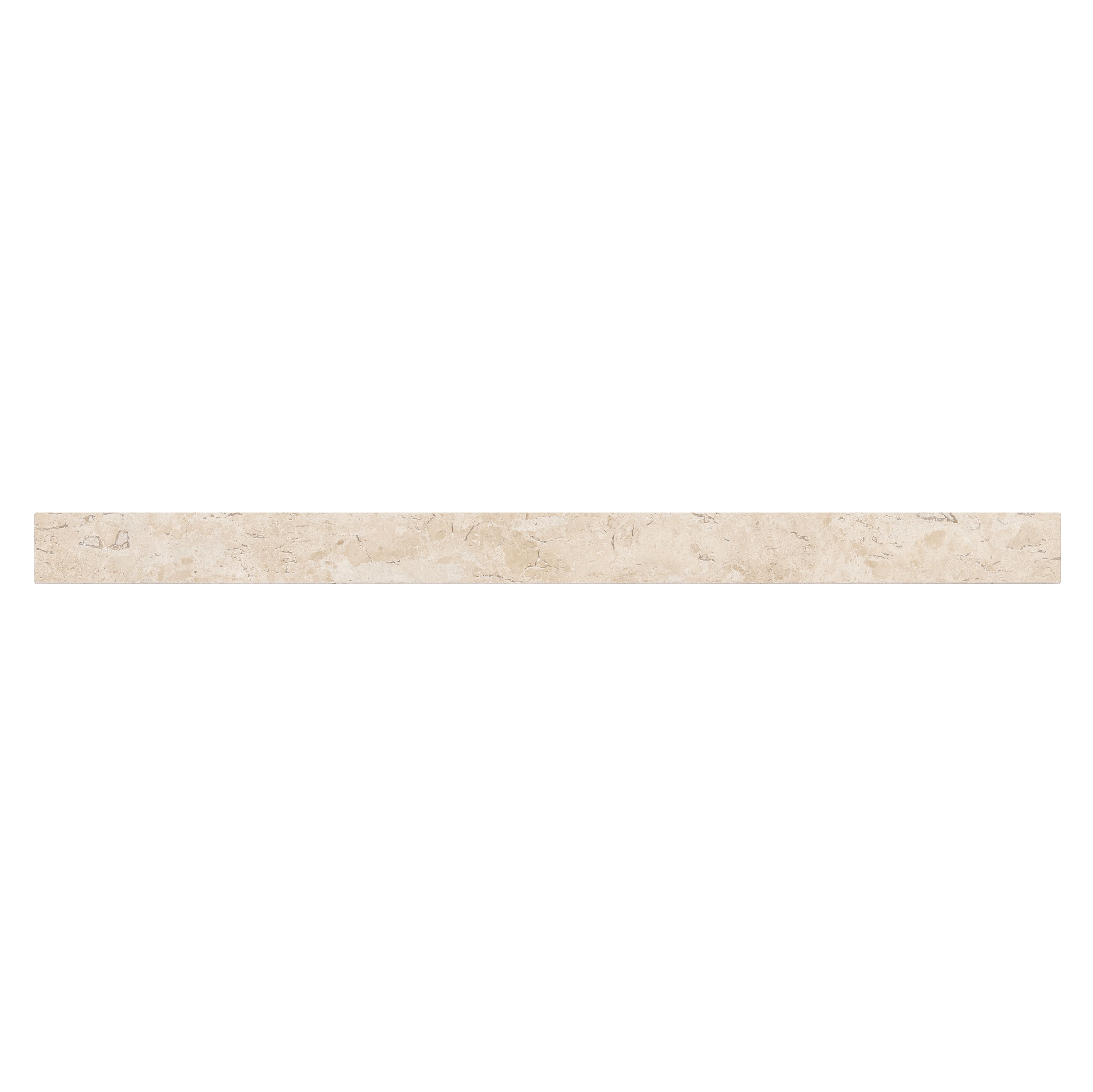 Borda de Escada Travertino Travertino 7x102cm Trento Marmi