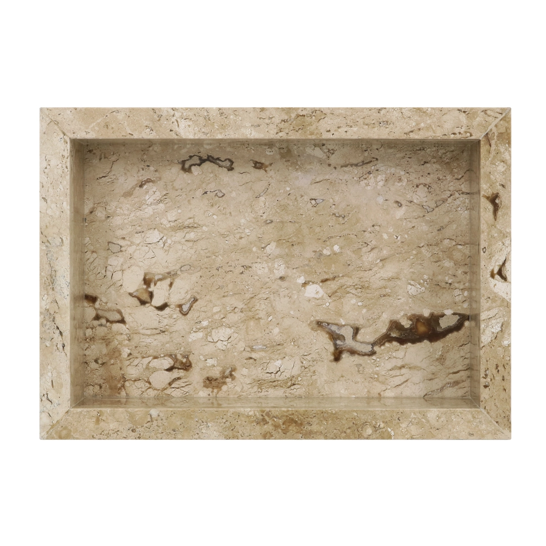 Nicho para Banheiro Travertino Real 31,5x41,5x12cm