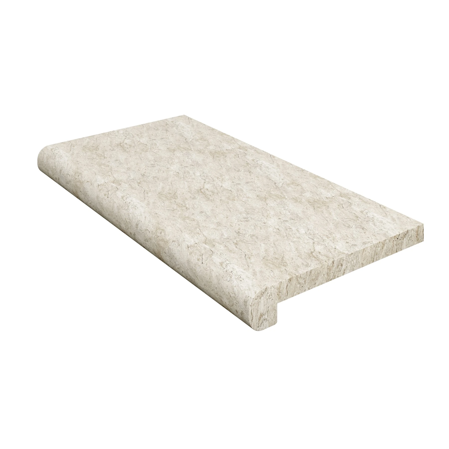 Borda de Piscina Natural Travertino 30x60cm Pietra Bella