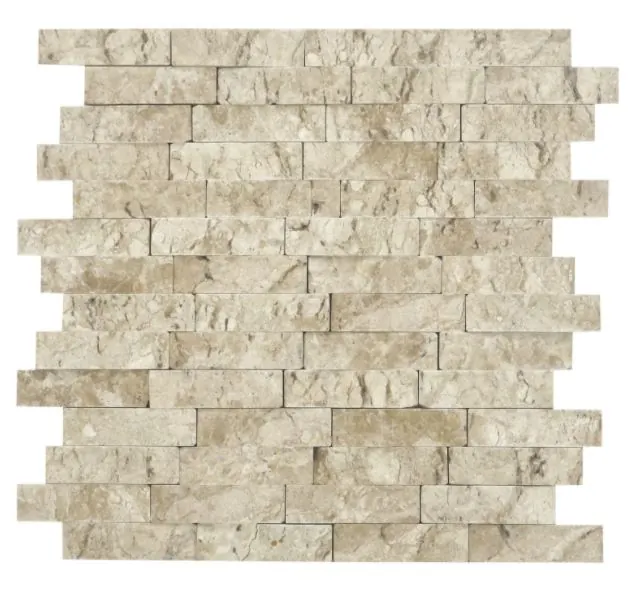 Mosaico Canjiquinha Travertino 2x7x0,8cm Forte Dei Marmi