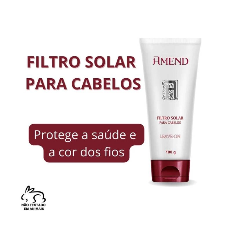 Leave-In Protetor Solar Unissex 180g Amend