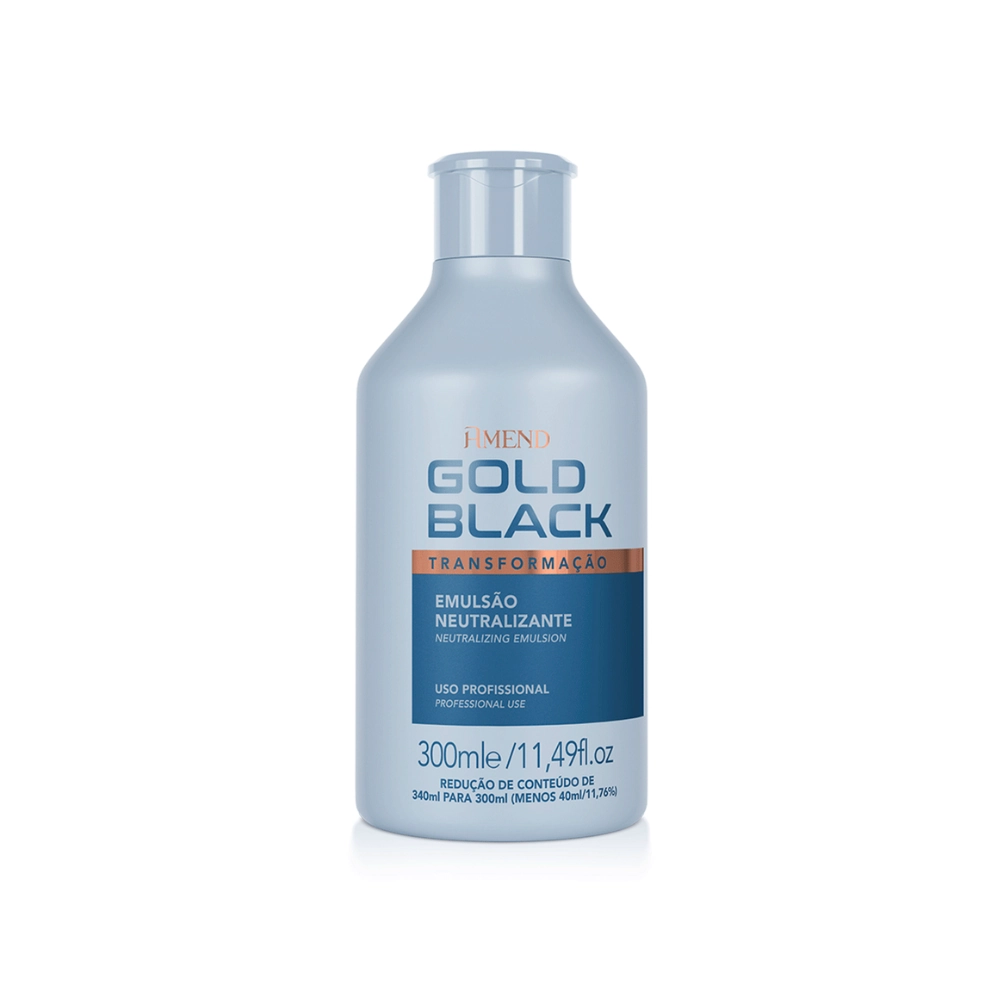 Emulsão Neutralizante Amend Gold Black Transformação Frasco 300ml