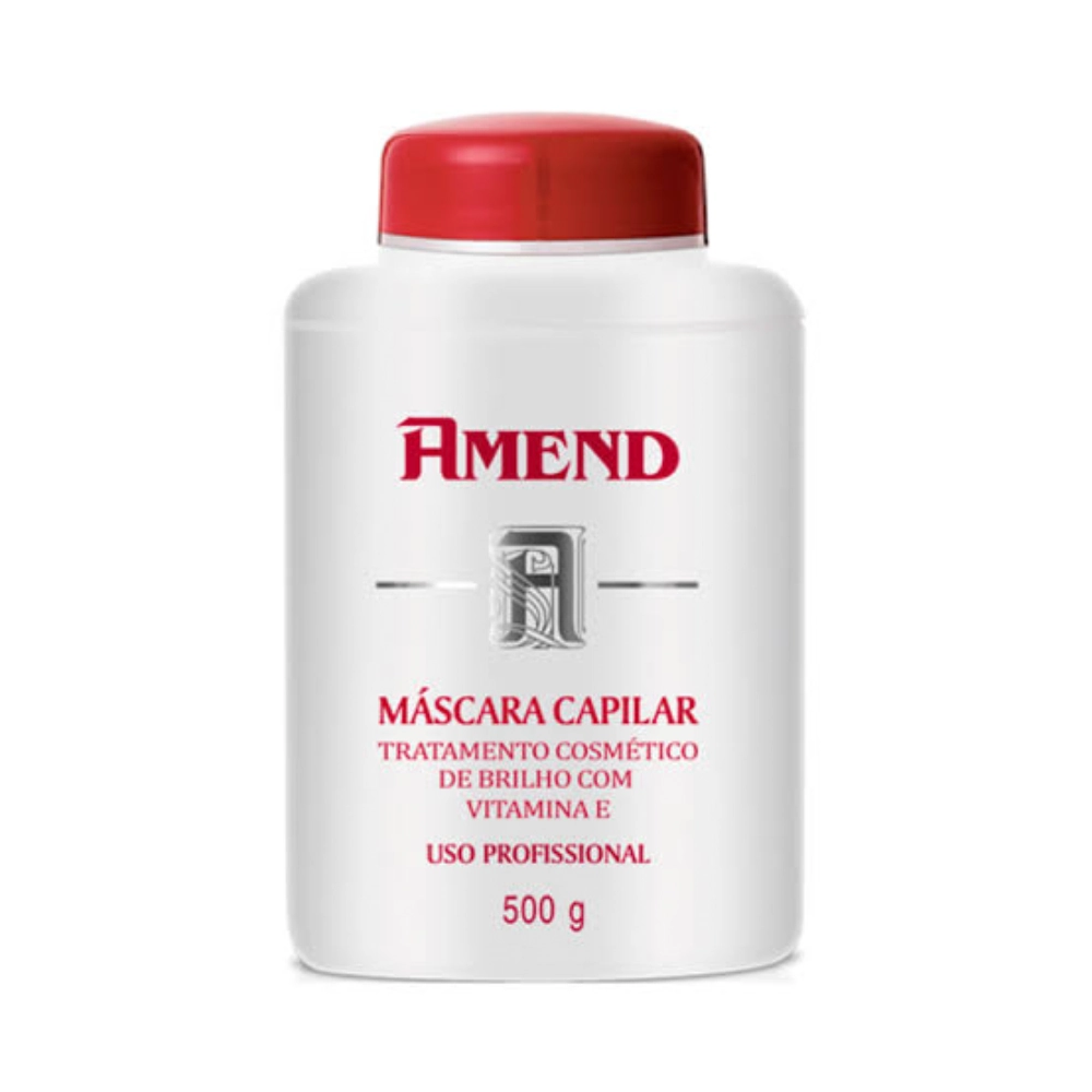 Máscara Capilar Amend Brilho Com Vitaminas 500g