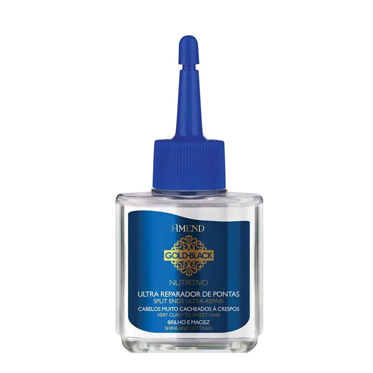 Amend Óleo Reparador de Pontas Nutritivo Gold Black - 30ml
