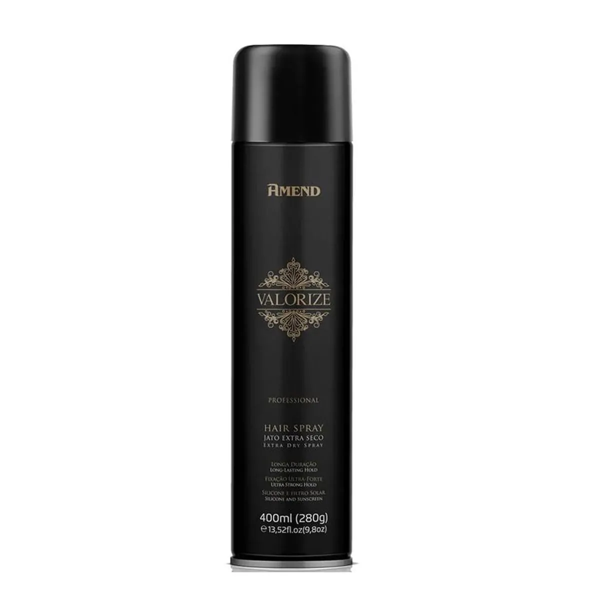 Hair Spray Jato Extrasseco Ultra Forte Amend Valorize Professional Frasco 400ml