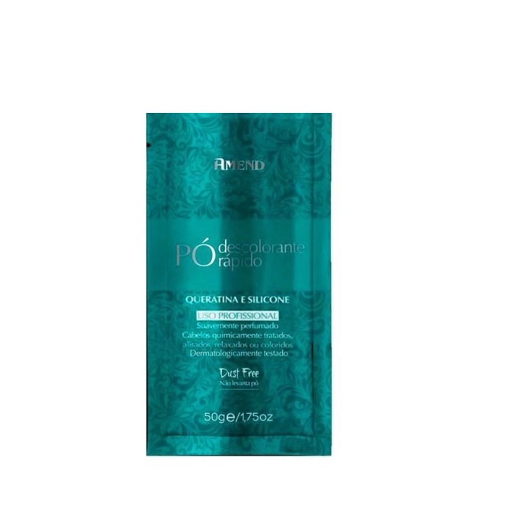 PÓ DESCOLORANTE AMEND QUERATINA E SILICONE 50g