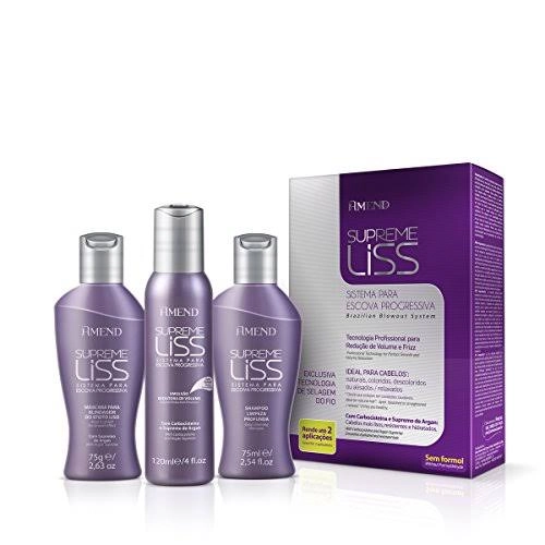 KIT ESCOVA PROGRESSIVA SUPREME LISS AMEND