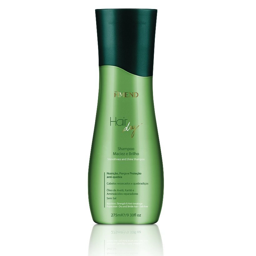 SHAMPOO AMEND HAIR DRY MACIEZ E BRILHO 275ML