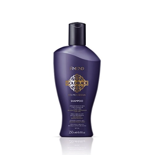 Amend Gold Black Shampoo Pós Progressiva