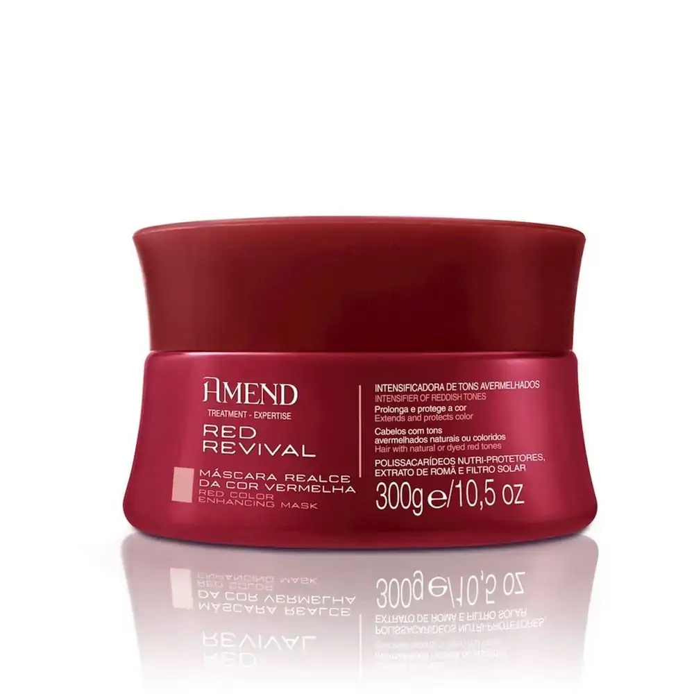 Masc Amend 300g Realce Vermelho Red Revival