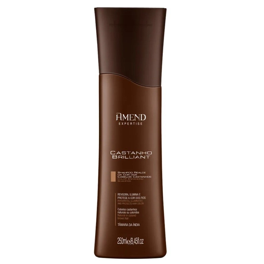 Amend Castanho Brilliant Realce da Cor - Shampoo 250ml