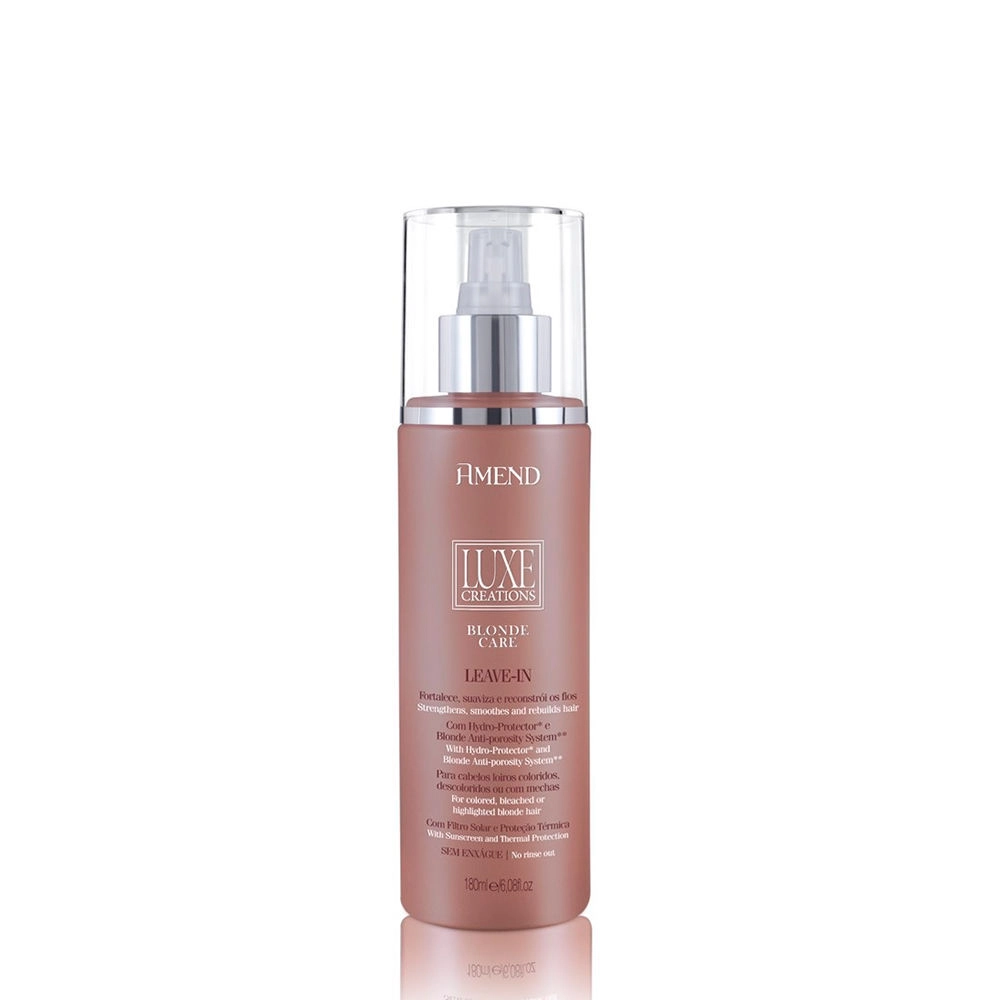 Finalizador/leavein Amend Luxe Creations Blonde Care 180g