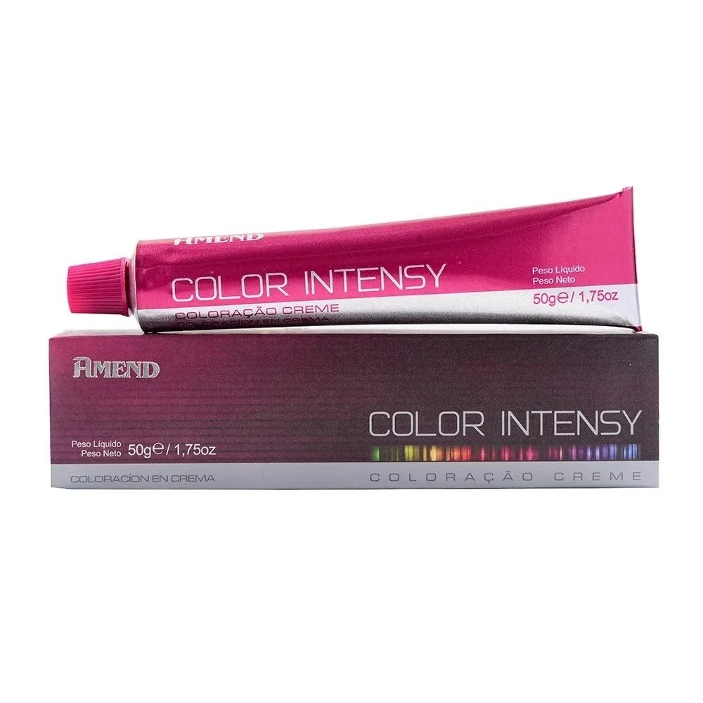 Coloracao Individual Permanente Amend Color Intensy 5.66 Castanho Claro Vermelho Intenso 50g