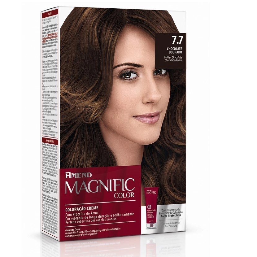 Tinta Magnific Color 7.7 Chocolate Dourado