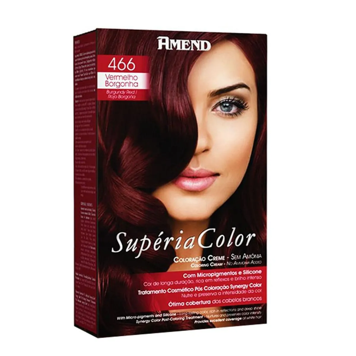 Tonalizante Superia Color 466 Vermelho Borgonha