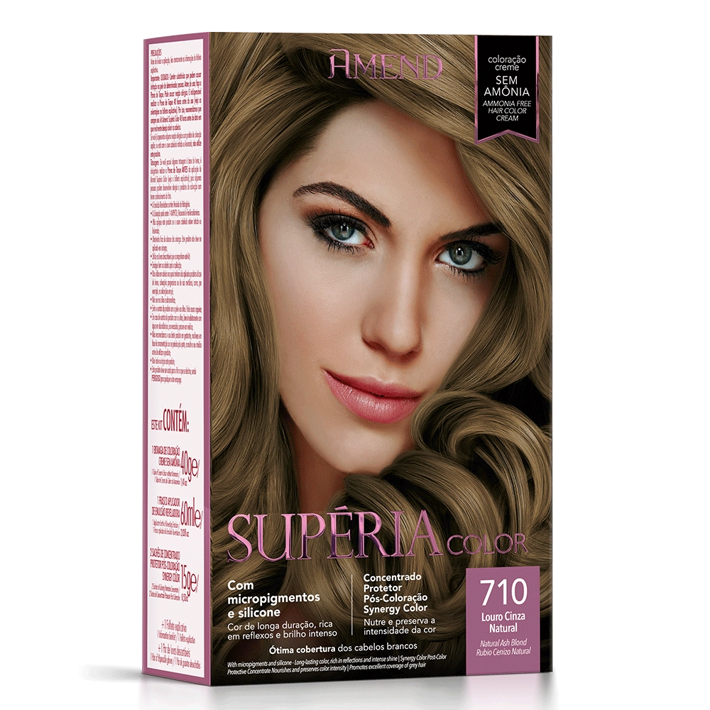 Tonalizante Superia Color 710 Louro Cinza Natural