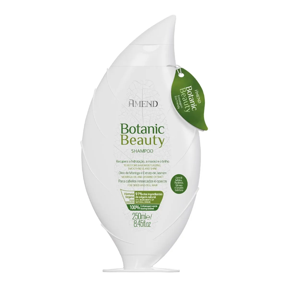Shampoo Amend Botanic Beauty Hidratante 250ml