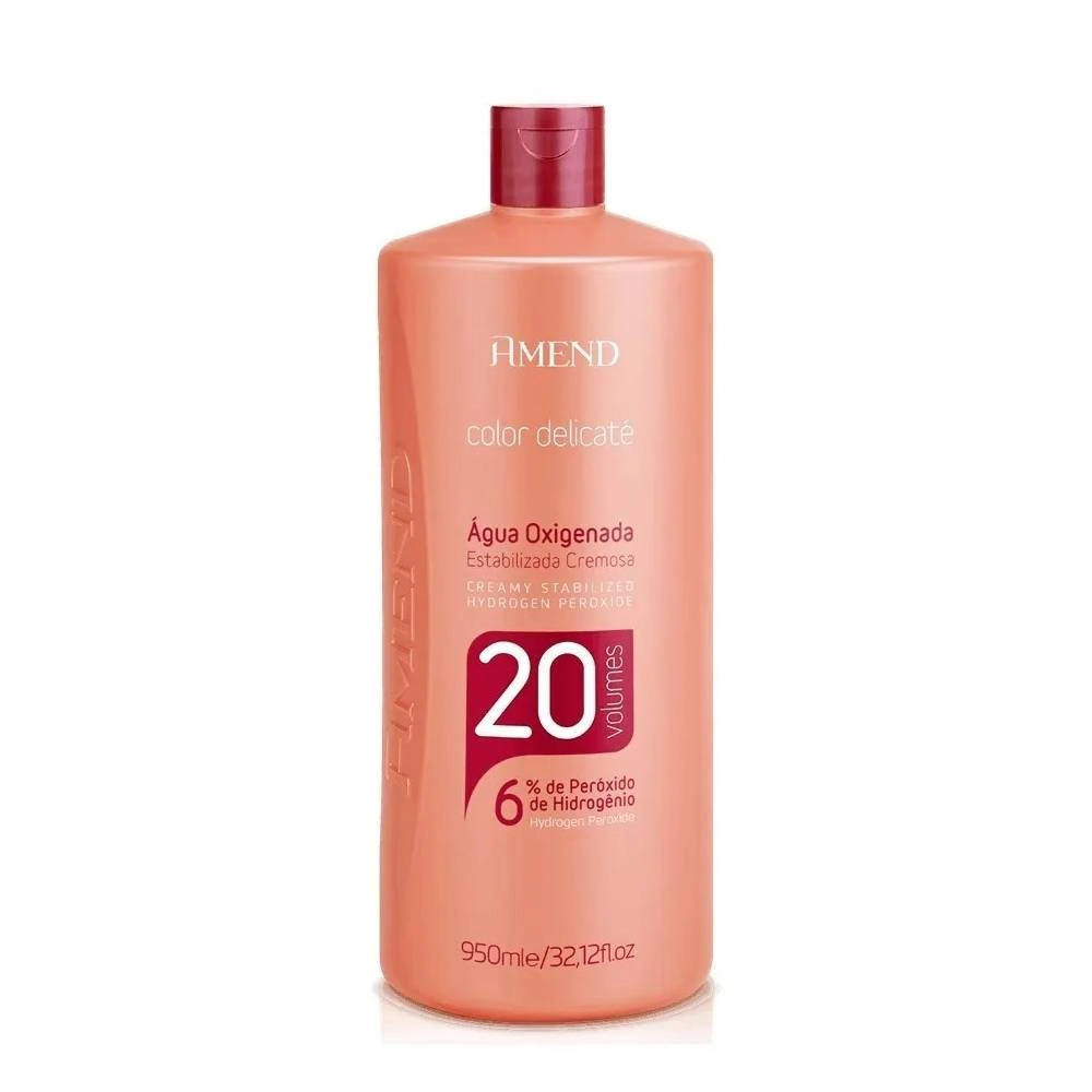 Agua Oxigenada Color Delicate 950ml 20 Volumes Amend