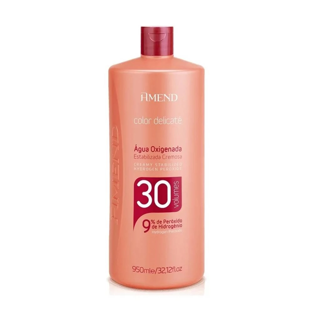 Agua Oxigenada Color Delicate 950ml 30 Volumes Amend