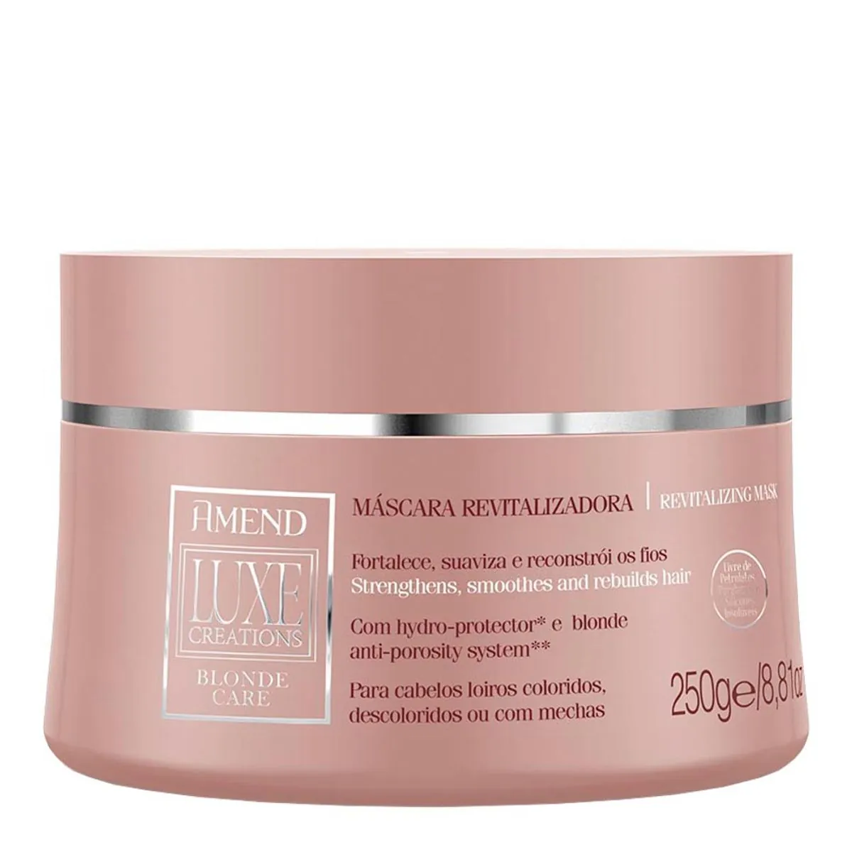 Creme/mascara Tratamento Amend Luxe Creations Blonde Care 250g