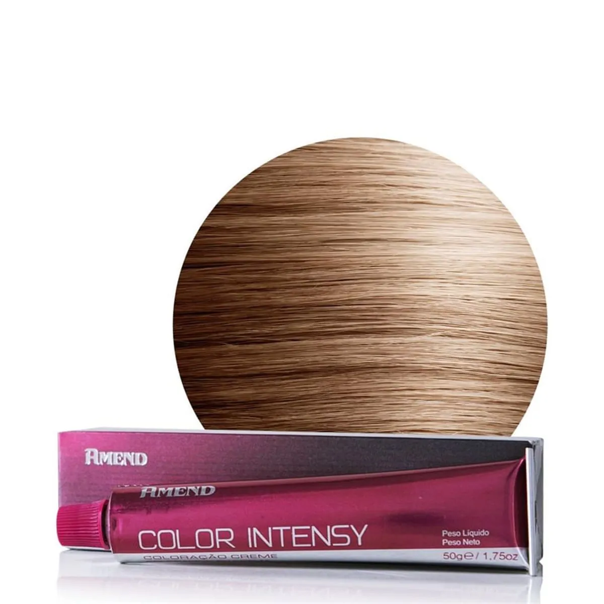 Tinta Para Cabelo Color Intensy Louro Claro 8.0 Amend 50g
