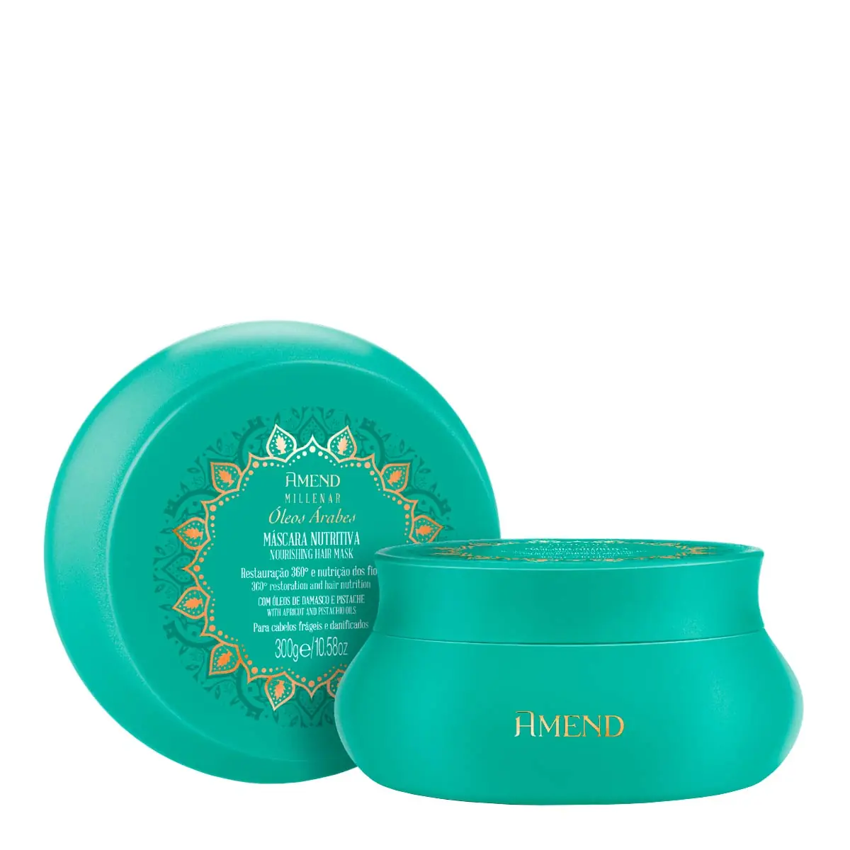 Mascara 300ml Nutritiva Millenar Oleos Arabes Amend