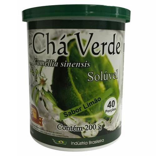 Chá Verde Instantâneo Sabor Limão 200g Mosteiro_devakan