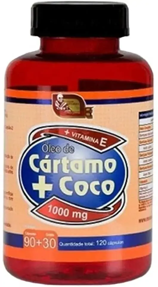 Oleo Cartamo Coco 100mg 90caps Mosteiro Devakan
