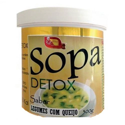 Sopa Detox Legumes Com Queijo 300g Mosteiro Devakan