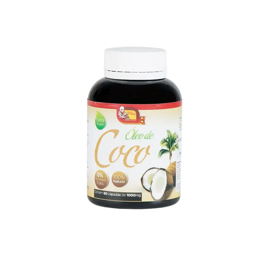 Oleo Coco 1000mg 60 Caps Mosteiro Devakan