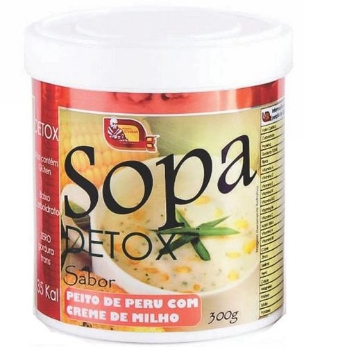 Sopa Detox Peito De Peru Com Creme De Milho 300g Mosteiro Devakan