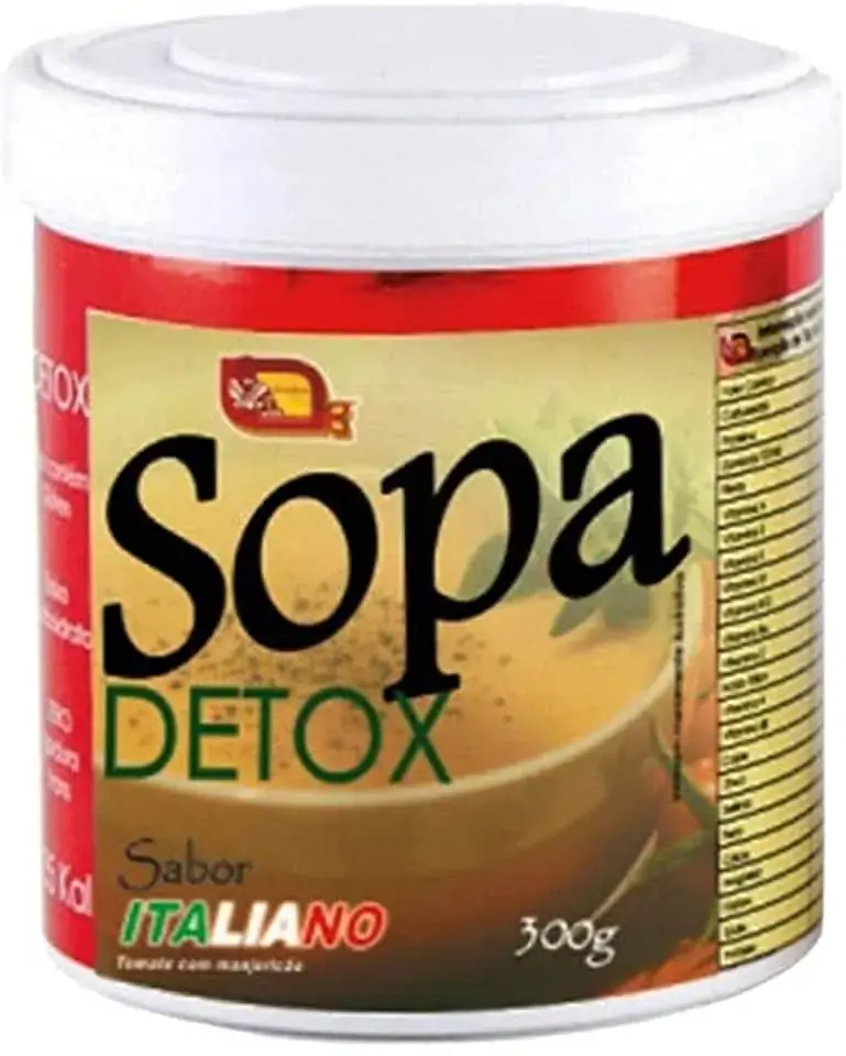 Sopa Detox Italiano Tomate Com Manjericao 300g Mosteiro Devakan