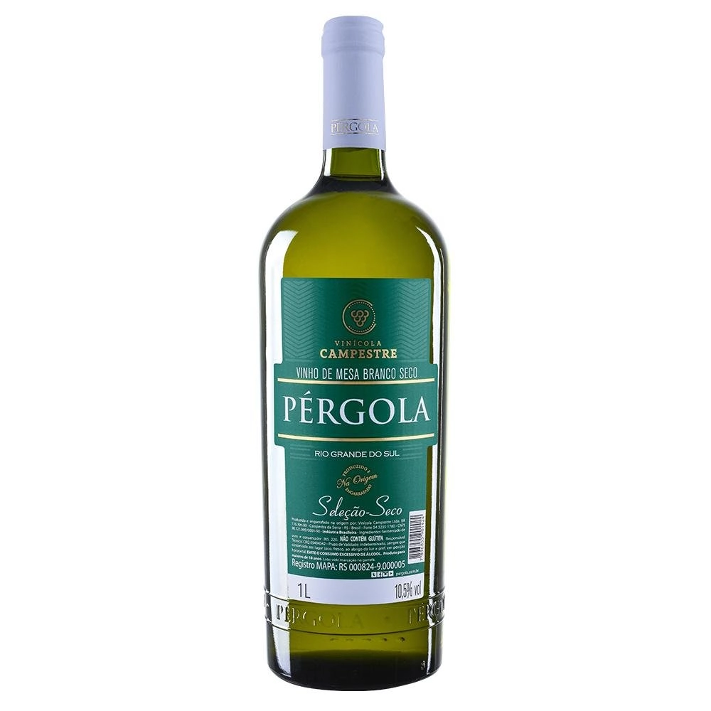 VINHO PERGOLA BRANCO SECO SELEÇÃO 1000ML