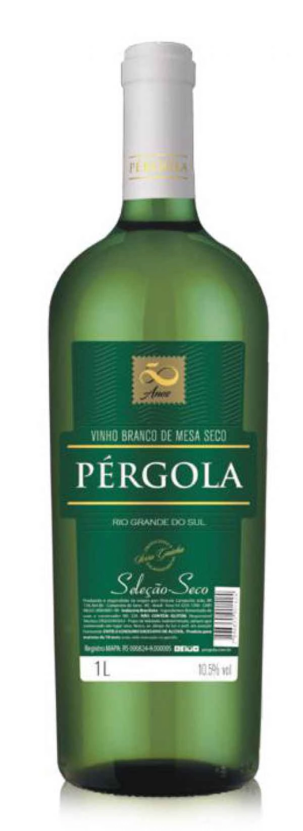 Vinho Pérgola Branco Seco 1lt