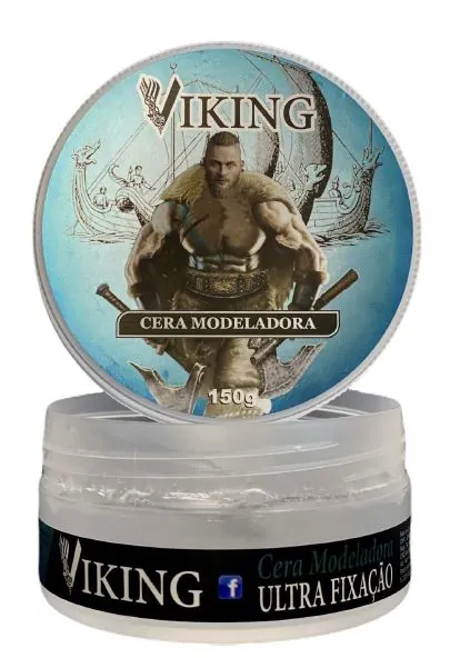 Cera Modeladora Viking Azul 150g