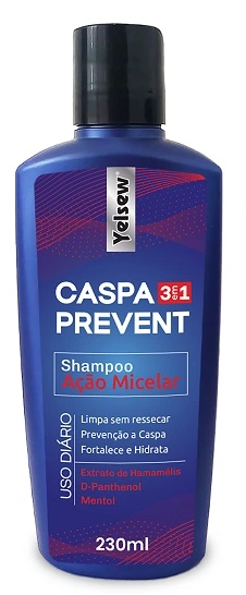 Yelsew Sh Caspa Prevent 230ml Acao Micelar