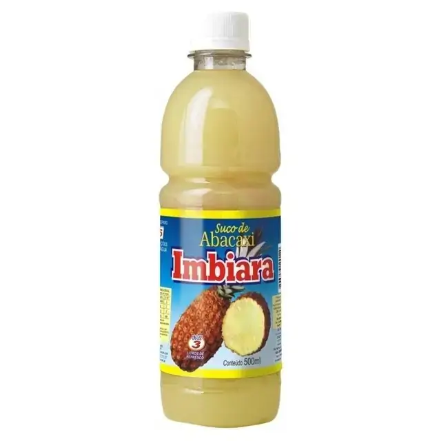 Refresco Concentrado Abacaxi Imbiara Garrafa 500ml