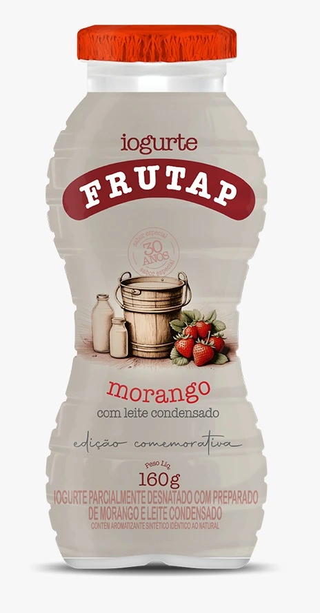 Iog Frutap 160g Morango C/ Leite Condensado