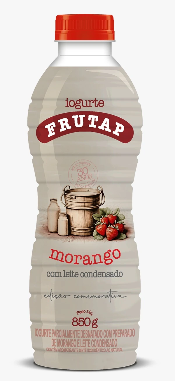 Iog Frutap 850g Morango C/ Leite Condensado