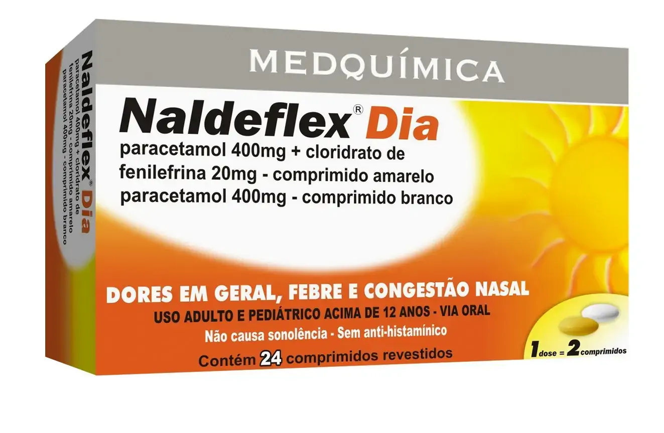 Naldeflex Dia Caixa 24 Comp