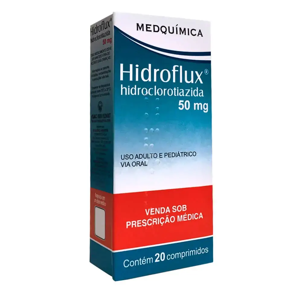 Hidroflux 50 Mg 20 Comprimidos Medquímica Similar