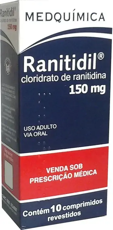 Ranitidil 150 Mg 10 Comprimidos Medquímica Similar