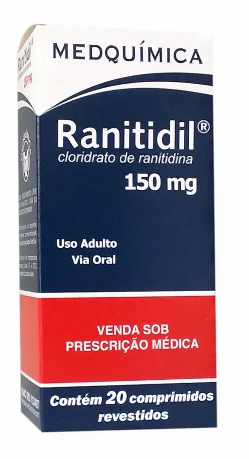 Ranitidil 150 Mg 20 Comprimidos Medquímica Similar