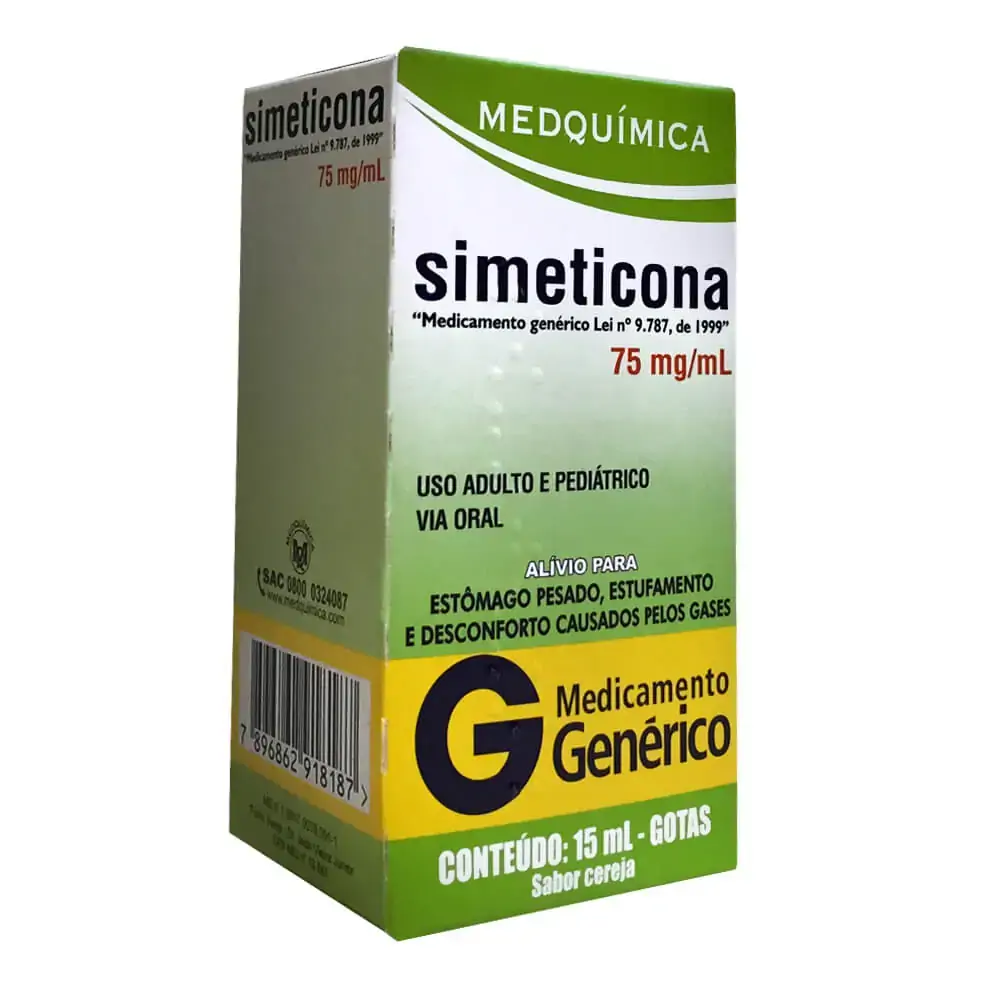 Simeticona 75 Mg/ml Gotas Medquímica Genérico