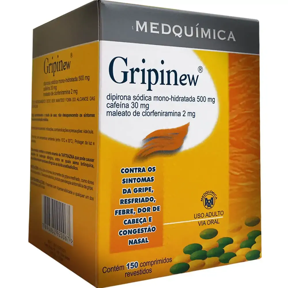 Gripinew Caixa 150 Comprimidos Revestidos