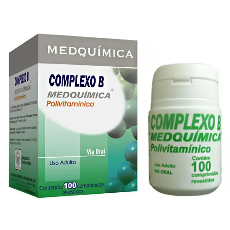 Complexo B Comp Cx. C/ 100 Drageas