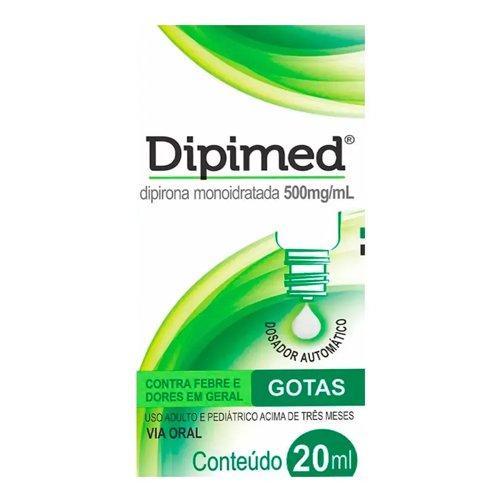 Dipimed Medquímica Caixa 20ml Solução Gotas